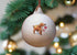 Cocker (Working) Red Ceramic Round Bauble